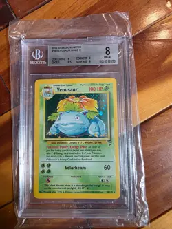 Graded 2000 Pokemon Blastoise #2 Charizard #4 Venusaur #18 Base Set 2 big 3 - Image 4