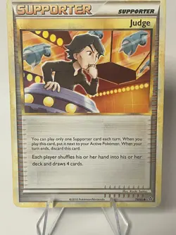 Pokemon Supporter Judge 78/95 Unleashed Regular - Image 1