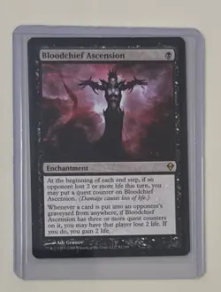 MTG Bloodchief Ascension - Zendikar Set Magic the Gathering - Image 1