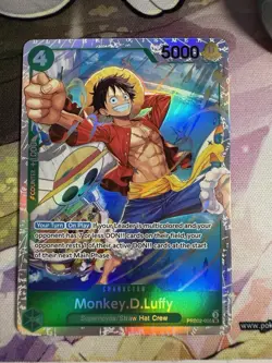 Monkey.D.Luffy PRB02-005 - One Piece TCG - SR Foil Near-Mint English - Image 1