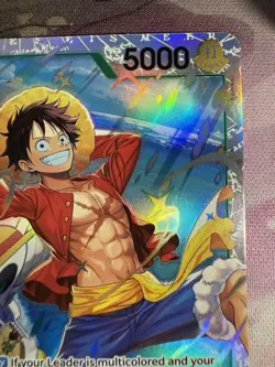 Monkey.D.Luffy PRB02-005 - One Piece TCG - SR Foil Near-Mint English - Image 4
