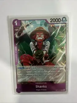 ONE PIECE Card Game OP13-065 Carrying on His Will - Shanks English - Image 1
