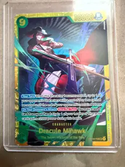 One Piece · Dracule Mihawk · The Azure Sea's Seven · OP14-119 · Englisch - Image 1
