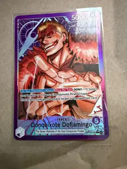 One Piece · Donquixote Doflamingo · The Azure Sea's Seven · OP14-060 · Englisch - Image 1