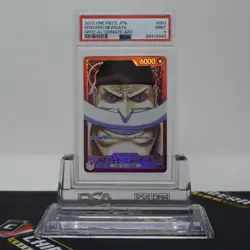 PSA 9 MINT Edward Newgate Leader Alt Art #OP02-001 Paramount War Jap One Piece - Image 1