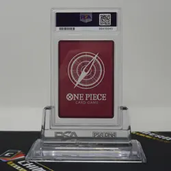 PSA 9 MINT Edward Newgate Leader Alt Art #OP02-001 Paramount War Jap One Piece - Image 2