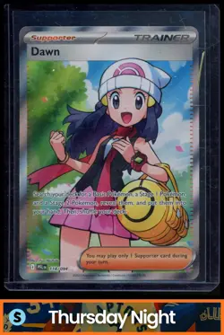 2025 POKEMON PHANTASMAL FLAMES - PFL EN #118/094 DAWN FULL ART ULTRA RARE - Image 1