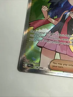 2025 Pokemon Phantasmal Flames PFL EN Dawn Ultra Rare #118/094 - Image 5