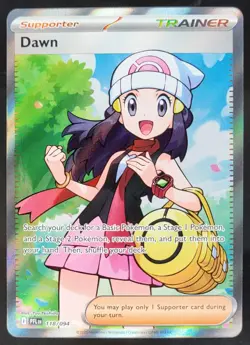 2025 Pokemon Phantasmal Flames - PFL EN Dawn #118/094 Ultra Rare AW3 - Image 1