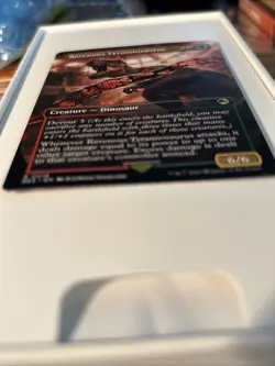 Ravenous Tyrannosaurus (Borderless) Universes Beyond: Jurassic World MTG - Image 2