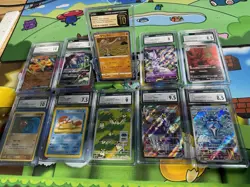 Pokemon TCG Lot of 10 CGC Slabs Graded Cards - Image 2