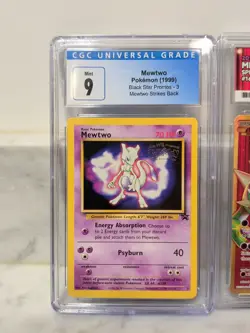 Graded Pokemon Cards. Mewtwo Lot. Breakthrough 164. Ace, PSA, And CGC Blue Label - Image 3