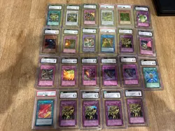 Graded Cards Lot Of 23 Pokemon And Yugioh PSA Cgc 1st Rare Foil Dragon - Image 1