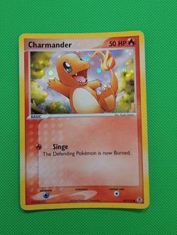 Pokemon TCG Charmander 57/112 FireRed & LeafGreen Reverse Holo HP - Image 1