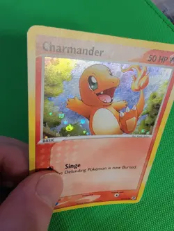 Pokemon TCG Charmander 57/112 FireRed & LeafGreen Reverse Holo HP - Image 2