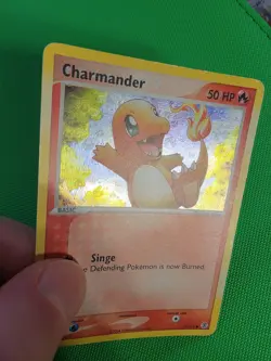 Pokemon TCG Charmander 57/112 FireRed & LeafGreen Reverse Holo HP - Image 3
