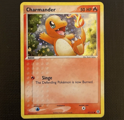 Pokemon Charmander Reverse Holo #57/112, EX Fire Red & Leaf Green English 2004 - Image 1