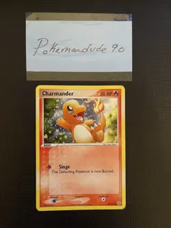 Pokemon Charmander Reverse Holo #57/112, EX Fire Red & Leaf Green English 2004 - Image 2