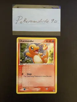 Pokemon Charmander Reverse Holo #57/112, EX Fire Red & Leaf Green English 2004 - Image 3