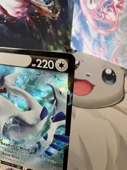 Pokemon Lugia v TCG SWSH301 Sword & Shield Black Star Promo Holo Card - Image 4