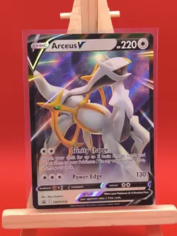 Arceus V SWSH306 Sword & Shield Ultra Rare Holo Promo Pokemon Card * New * - Image 2