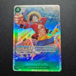 Monkey.D.Luffy PRB02-005 - One Piece TCG - SR Foil Near-Mint English - Image 1