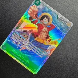 Monkey.D.Luffy PRB02-005 - One Piece TCG - SR Foil Near-Mint English - Image 2