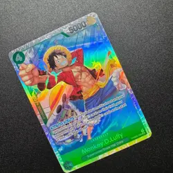 Monkey.D.Luffy PRB02-005 - One Piece TCG - SR Foil Near-Mint English - Image 3