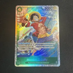 Monkey.D.Luffy PRB02-005 - One Piece TCG - SR Foil Near-Mint English - Image 1