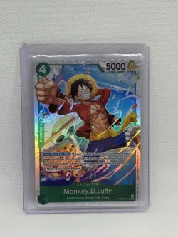 Monkey.D.Luffy PRB02-005 - One Piece TCG - SR Foil Near-Mint English - Image 1