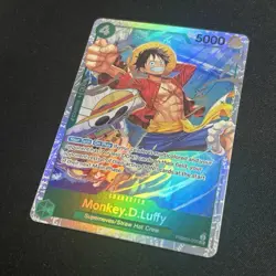 Monkey.D.Luffy PRB02-005 - One Piece TCG - SR Foil Near-Mint English - Image 2