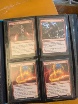 MTG Magic the Gathering Bulk Card Collection with Folder Binder - Image 2