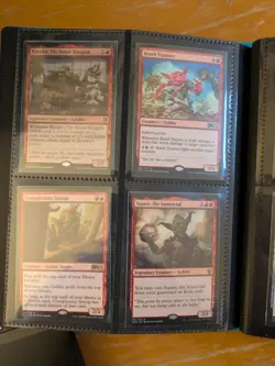 MTG Magic the Gathering Bulk Card Collection with Folder Binder - Image 3