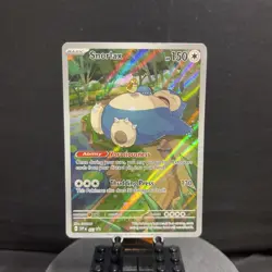 Pokemon TCG Snorlax #51 Scarlet & Violet 151 Promo Card LP/MP - Image 1