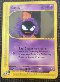 Gastly 109/165 Expedition Base Set | TCG Card | Regular Finish | LP - Image 1