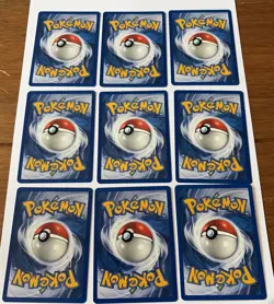 9 Gym Challenge Pokemon Card Bundle NM - Image 2