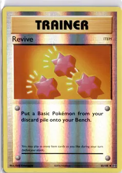 Pokemon Card Revive 85/108 XY Evolutions Reverse Holo Trainer Trading Card - Image 1