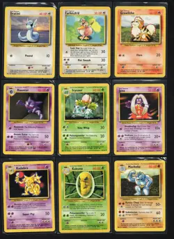 Complete Base Set | Non-holo | 17-102 Pokemon Cards | Light Play | WOTC - Image 3
