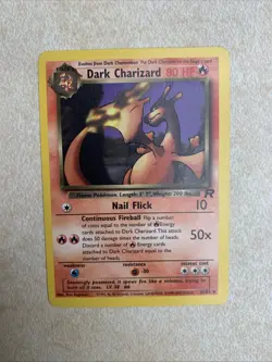 Pokemon Dark Charizard TCG Non-Holo Rare Card 21/82 NM Condition FAST SHIPPING - Image 1