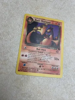Pokemon Dark Charizard TCG Non-Holo Rare Card 21/82 NM Condition FAST SHIPPING - Image 2