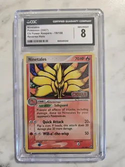 Ninetales EX Power Keepers 2007 Reverse Holo Rare Pokemon Card - Image 1