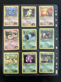 Pokemon Gym Heroes 1st Edition Complete COMMON Set - 48/48 Cards - Image 3