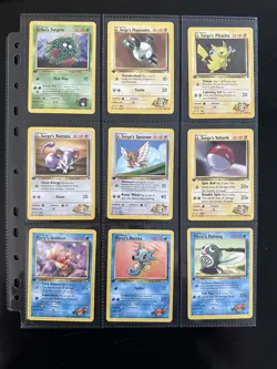 Pokemon Gym Heroes 1st Edition Complete COMMON Set - 48/48 Cards - Image 5