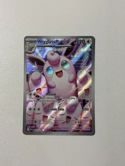 Wigglytuff 105/094 Me02: Phantasmal Flames Holo Pokemon Card Tcg Mint Full Art - Image 1