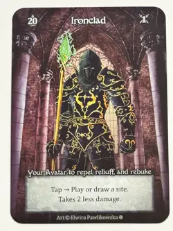 Ironclad Gothic NM Sorcery: Contested Realm - Image 1