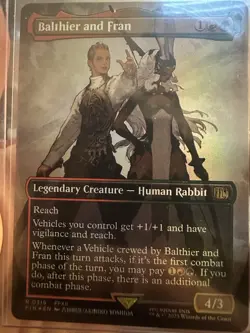 Balthier and Fran (0319) (Borderless) Final Fantasy Foil - Image 1