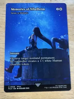 MEMORIES OF NIBELHEIM (Stroke of Midnight) Tifa U #26 MTG Final Fantasy FCA FF7 - Image 1