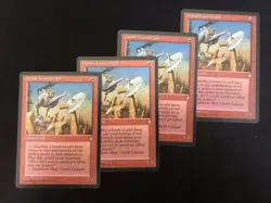 4 x Goblin Lumberjack(NM) - Ice Age - MTG - Image 1