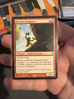 WARREN INSTIGATOR EXC - ISTIGATORE DEI CUNICOLI - ZEN - MTG - Image 1