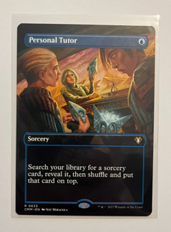 MTG - Commander Masters - Personal Tutor Borderless - Rare 0633 - Image 1